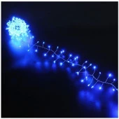 Гирлянда для дома 5,0 м 350 ламп LED  "Мишура", IP-40, Синий 725-977 - КОЛОРЛОН ВТД Новосибирск