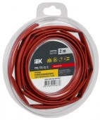 Трубка ТУТ нг-LS 2/1 красная (2м) IEK - КОЛОРЛОН ВТД Новосибирск