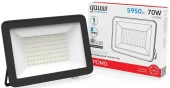 Прожектор Gauss Elementary 70W 4800lm 6500К 175-265V IP65 PROMO черный LED - КОЛОРЛОН ВТД Новосибирск