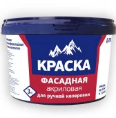 Краска акриловая фасадная Д-250 3кг/Евроведро - КОЛОРЛОН ВТД Новосибирск
