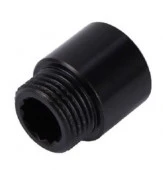 Удлинительная гайка. черная 1/2"г/ш-20 мм - КОЛОРЛОН ВТД Новосибирск