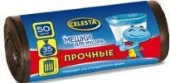 CELESTA мешки для мусора, 35л, 50шт., прочные - КОЛОРЛОН ВТД Новосибирск