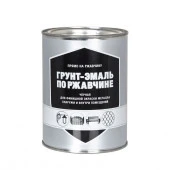 ПЕРВАЯ ЦЕНА Грунт-эмаль по ржавчине черный (0,8кг; 6шт) - КОЛОРЛОН ВТД Новосибирск