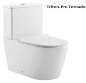 Унитаз напольный Triton-Pro Tornado Silva TR-SL-2660, сиденье, фурнитура - КОЛОРЛОН ВТД Новосибирск