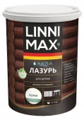 Лессирующий антисептик LINNIMAX Аква Лазурь для дерева 0,9 л - КОЛОРЛОН ВТД Новосибирск