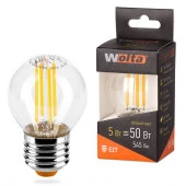 5W Led WOLTA FILAMENT 3000K Е27 25Y45GLFT5E27 Лампа - КОЛОРЛОН ВТД Новосибирск