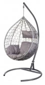 Подвесное кресло Tropica Gray (серая подушка с подлокотниками) ФР-00008580 - КОЛОРЛОН ВТД Новосибирск