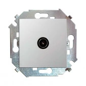 Simon15 Белый Розетка ТВ 1591475-030 - КОЛОРЛОН ВТД Новосибирск