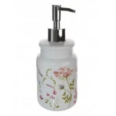 Flowers дозатор для ж/мыла керамика Flowers CE2074AA-LD - КОЛОРЛОН ВТД Новосибирск