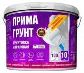 ПРИМА ГРУНТ, ведро 10 кг, Грунтовка акриловая глубокого проникновения - КОЛОРЛОН ВТД Новосибирск