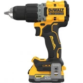 DEWALT Дрель-шуруп. DCD800E1T 18В/1,7АчLi, XR бесщ., 0-650/2000/мин, 90Нм, подсв, кейс - КОЛОРЛОН ВТД Новосибирск