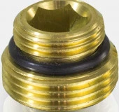 Адаптер для узла нижнего подключения радиатора 1/2"*3/4" TIM - КОЛОРЛОН ВТД Новосибирск
