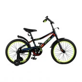 CR-B2-0218EB Детский велосипед City-Ride Spark , рама сталь , диск 18 сталь , цвет черный - КОЛОРЛОН ВТД Новосибирск