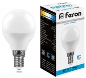 7W 230V E14 6400K G45, LB-95 Feron - КОЛОРЛОН ВТД Новосибирск
