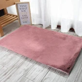 Коврик плюшевый 60/100 My Bunny розовый 10386 - КОЛОРЛОН ВТД Новосибирск