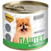 Мнямс Паштет из телятины для собак всех пород «ФИТНЕС» 200 г - КОЛОРЛОН ВТД Новосибирск