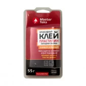 MasterTeks HM клей-пластилин эпоксидный холодная сваркаУНИВЕРСАЛЬНЫЙ 0,55 темно-серый (блистер) - КОЛОРЛОН ВТД Новосибирск