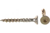 Шуруп конструкционный для дерева с фрезой, потай, ж/п Torx 25  5,0 х 40 (15шт.) - КОЛОРЛОН ВТД Новосибирск