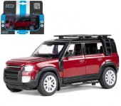 JB1251469 ТМ "Автопанорама" Машинка мет. 1:32 Land Rover Defender 110,крас,отк4 дв,кап,баг,свет,зв - КОЛОРЛОН ВТД Новосибирск