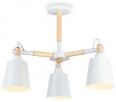 ***TR82204/3 WH/LW белый/светлое дерево E27/3 max 40W D560*430 - КОЛОРЛОН ВТД Новосибирск