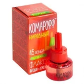 Комарофф Жидкость НАРОДНЫЙ д/фумигат 45ноч б/зап. 30мл/Химик - КОЛОРЛОН ВТД Новосибирск