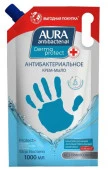 AURA Жид.мыло Антибактериальное Derma Protect дой-пак 1000мл - КОЛОРЛОН ВТД Новосибирск