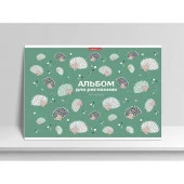 Альб д.рис 40л Клей А4 13532-EAC Ежики (гофр20_(2*10)) - КОЛОРЛОН ВТД Новосибирск