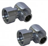 K3-LFM022 Переходник угловой 1/2"ш*1/2"г с накидной гайкой - КОЛОРЛОН ВТД Новосибирск