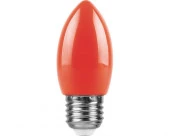 ***25928 LB-376 (1W) 230V E27 красный свеча для белт лайта - КОЛОРЛОН ВТД Новосибирск
