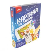 Ап-042 Картина из пайеток "Корги" - КОЛОРЛОН ВТД Новосибирск