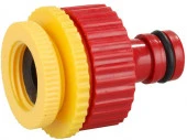 Адаптер GRINDA внешний 1/2"+3/4"+1", пластмассовый8-426307 - КОЛОРЛОН ВТД Новосибирск