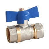 Кран шаровый для м/п трубы 20 х 3/4"F  ИС.080132 - КОЛОРЛОН ВТД Новосибирск