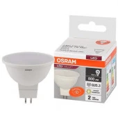 Лампа LEDVANCE LED 10 Вт GU5.3 3000К 800Лм спот 220 В (замена 75Вт) OSRAM - КОЛОРЛОН ВТД Новосибирск