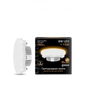 6W Led Gauss GX53 6W 2700K Лампа 108008106 - КОЛОРЛОН ВТД Новосибирск