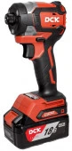 DCK Дрель-шуруповерт аккум. KDPL208, 18 В, 2*4А/ч, HEX-impact, 208 Нм, 4400 уд/мин - КОЛОРЛОН ВТД Новосибирск