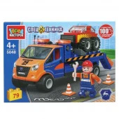 303807 Конструктор "газель: эвакуатор" с фигуркой, 79дет. в кор. ТМ "Город мастеров" в кор.2*40шт - КОЛОРЛОН ВТД Новосибирск