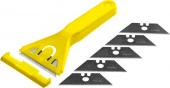 Набор STAYER "STANDARD": Скребок пластмассовый с 5 лезвиями, 50мм 0851-H6_z02 - КОЛОРЛОН ВТД Новосибирск