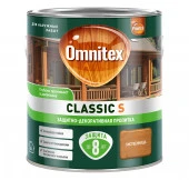 Защитно-декоративная пропитка Omnitex Classic S Лиственница 2,5л - КОЛОРЛОН ВТД Новосибирск