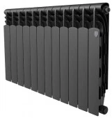 Радиатор биметал Royal Thermo Revolution B 500 Чёрный–12 секц - КОЛОРЛОН ВТД Новосибирск