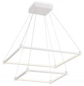 Люстра FL5595/2+8 WH белый 60W 3000K/4200K/6400K 600*600*1300 (без ПДУ) - КОЛОРЛОН ВТД Новосибирск