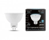 Лампа Gauss MR16 5W 530lm 4100K GU5.3 LED - КОЛОРЛОН ВТД Новосибирск