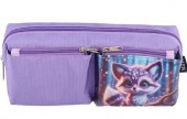 Пенал-косметичка deVENTE 210*85*60 "Cute Fox" 7029635 (50предм.) прямоуг.,фиолет. - КОЛОРЛОН ВТД Новосибирск