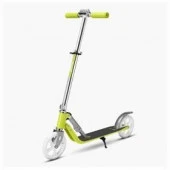 Самокат Zilmer "ZR-98" (склад., 2-х колёсн.,18 см PU, 86х33,5х98 см, алюм., до 100 кг, зелён-бел.) - КОЛОРЛОН ВТД Новосибирск