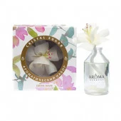 AROMA HARMONY  Набор подарочный CRISTAL SUGAR (цветок из ротанга + диффузор 50мл) - КОЛОРЛОН ВТД Новосибирск