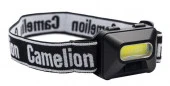 Camelion LED5384 (фонарь налобн, черный,1Вт COB LED, 3 реж, 3XAAA) О - КОЛОРЛОН ВТД Новосибирск