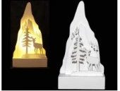 Светящаяся декорация настольная "Горный олень", 2 LED лампы. Размер: 15,3х4,5х8 см. (94950-3) - КОЛОРЛОН ВТД Новосибирск