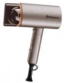 SAKURA Фен электро SA-4043BR 2000Вт 3 режима холод.сушка песочный металлик - КОЛОРЛОН ВТД Новосибирск