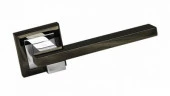 Ручка дверная "PALIDORE" 288 BH/PC черный никель/хром - КОЛОРЛОН ВТД Новосибирск