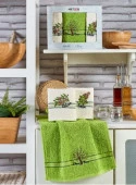 Сал. METEOR 40*60*3 ваф. махр.в короб.MIMOZA ZEYTIN 11007 - КОЛОРЛОН ВТД Новосибирск