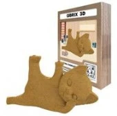 20064 QBRIX Картонный 3D конструктор Котик-гимнаст - КОЛОРЛОН ВТД Новосибирск